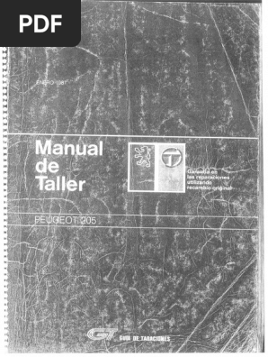 プジョー205 オーナーズマニュアル プジョー205 オーナーズマニュアル