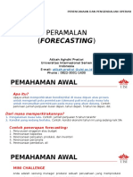 Week 2-3 Forecasting