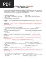 Pop Quiz 1 Citation Referencing Answer Pdf Citation
