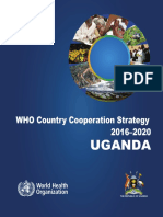 The 3rd WHO Country Cooperation Strategy in Uganda 2016-2020