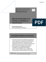 Mxima Transferncia de Potncia e Teorema Da Superposio PDF