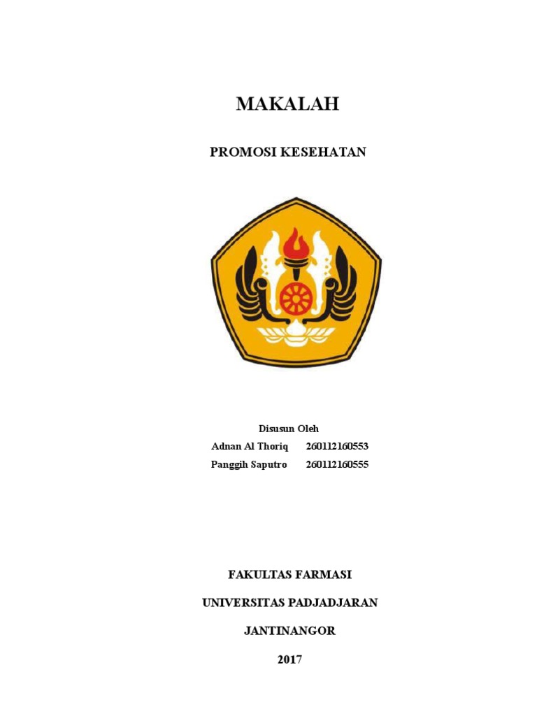 Makalah Promosi Kesehatan