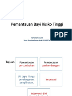 DETEKSI DINI Pemantauan Bayi Risiko Tinggi