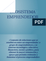 El Ecosistema Emprendedor, Mapa de Actores e Incubadoras