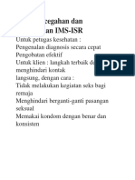 Cara Pencegahan Dan Penanganan IMS