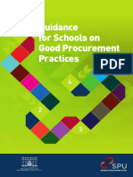 Guidance For Schools On Good Procurement Practices