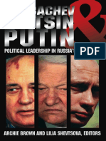 Gorbachev, Yeltsin, and Putin