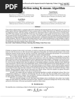 Crime Prediction Using K-Means Algorithm