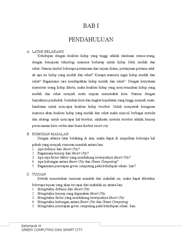 Makalah Green Computing Smart City