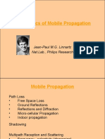The Basics of Mobile Propagation: Jean-Paul M.G. Linnartz Nat - Lab., Philips Research