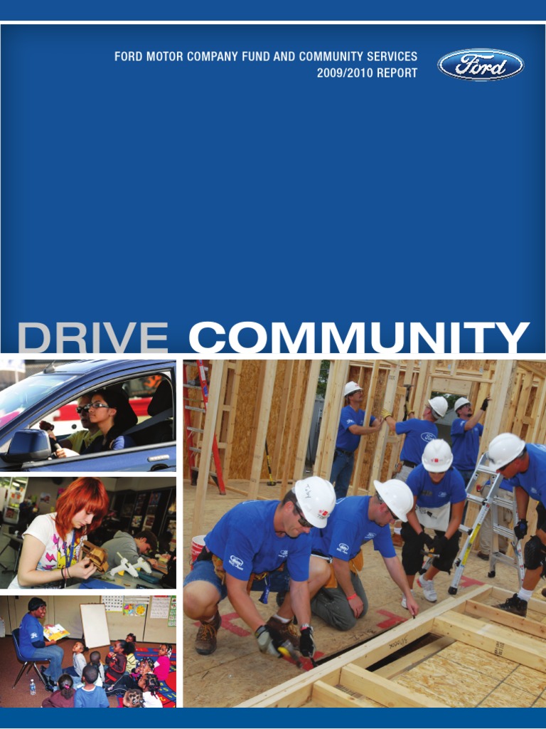Ford Motor Company Fund & Community Services 2009 Annual Report Ford