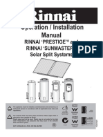 Rinnai Splitsystem Manual