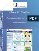 Etwinning Practice: Find A Partner and Work Together