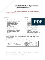 Criterio de Estabilidad de Nyquist en Tiempo Discreto