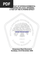 Makalah Agus Widarjono