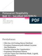 BAB 13 - Salursan Distribusi Hospitality