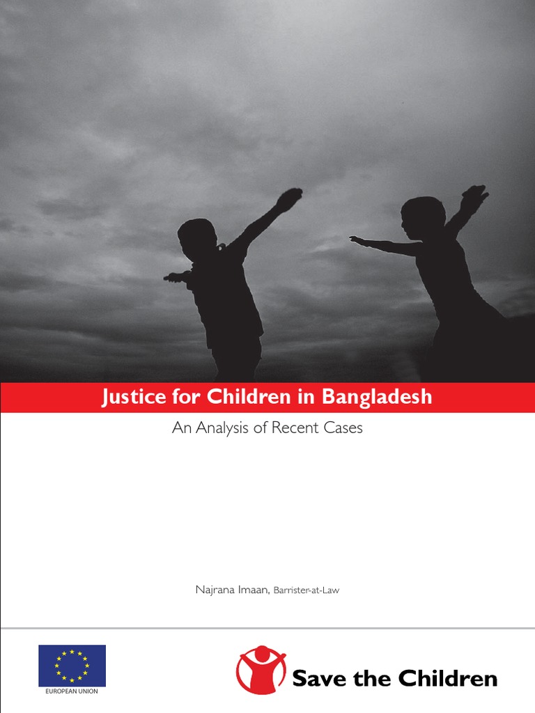 Justice For Children in Bangladesh | PDF | Bail | Remand (Detention)