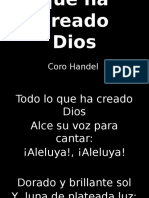 Todo Lo Que Ha Creado Dios