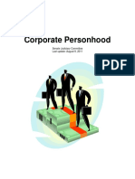 Corporate Personhood