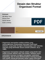 Desain Struktur Organisasi