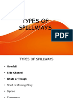 Types of Spillways