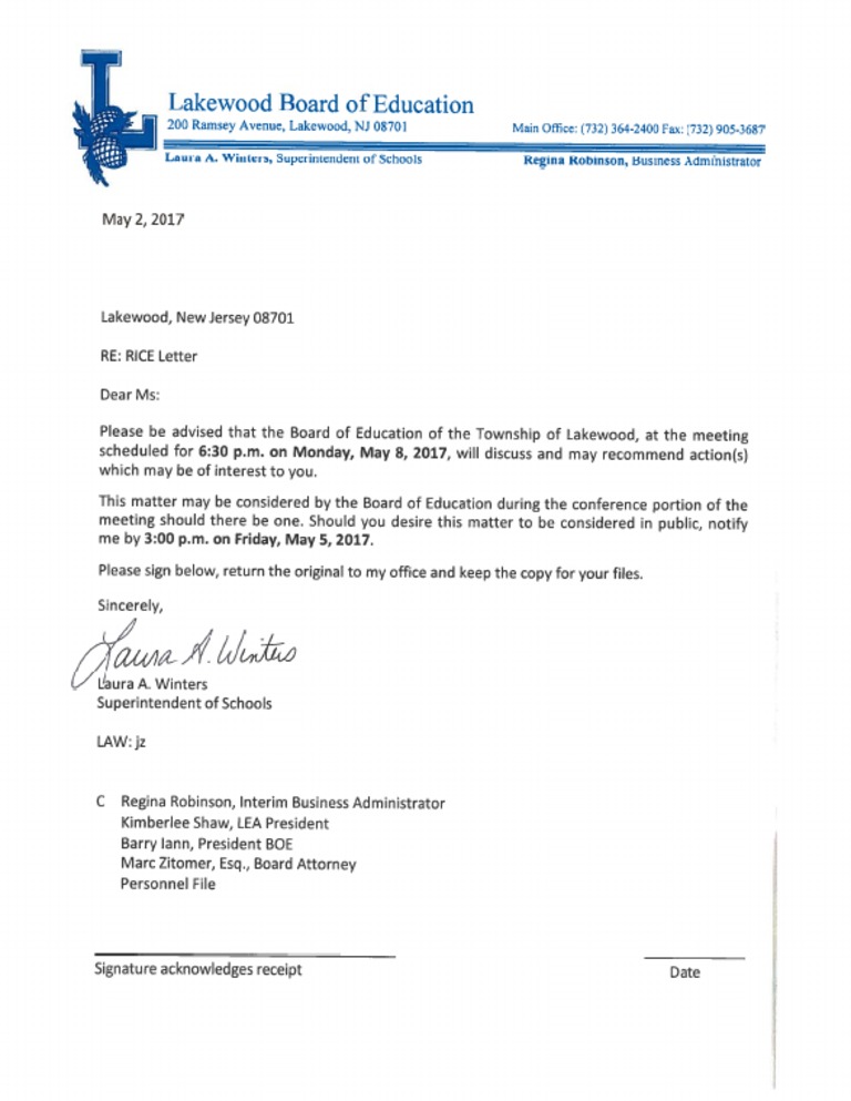 Rice Notice | PDF