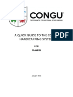 Congu - Quick Guide for Players