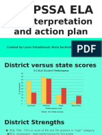 3-5 Pssa Ela An Interpretation and Action Plan