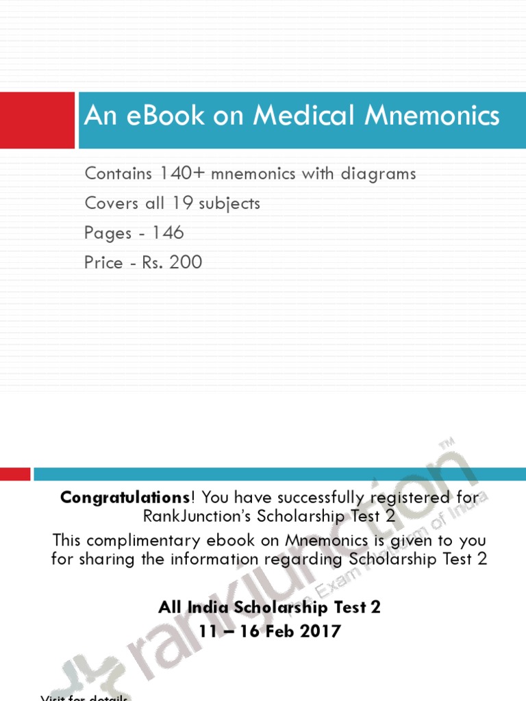 Mnemonics For Medical PG Entrance PDF Anatomical Terms Of Location