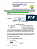 Calculo Captacion, Desarenador Canchan - Lindero