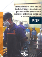 Galvanização-Risco Profissional; Indústria Galvânica-Riscos Para a Saúde; Indústria Galvânica- Higiene Ocupacional