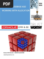 Oracle  Essbase ASO Allocation