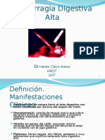 Hemorragia Digestiva Alta - Dr. Héctor Calvo Arana