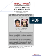 Alleged Hijackers AA Flight 93 (Crashed in Pennsylvania) - 2 'Hijackers' Alive Www-Whatreallyhappened-Com PDF