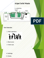 Disposal by Municipal Solid Waste Landfill