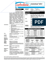 CARBOLINE Carbothane 8812 PDS 3-06 ESPAÑOL-LA PDF