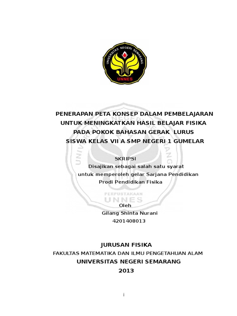PENERAPAN PETA KONSEP DALAM PEMBELAJARAN UNTUK MENINGKATKAN HASIL
