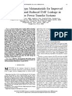 2016 Thin PCB-Type Metamaterials For Improved Efficiency and Reduced EMF Leakage in Wireless Power Transfer Systems