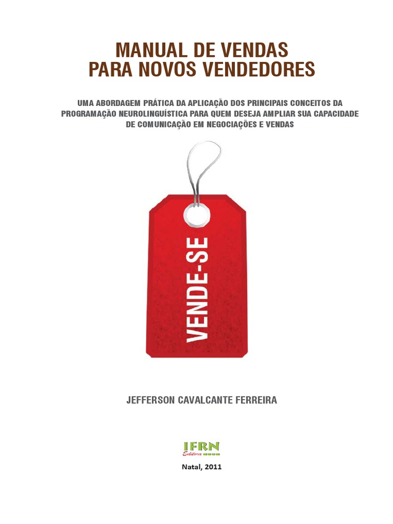 Manual Prático de Vendas e PNL | PDF | Programação neurolinguística ...