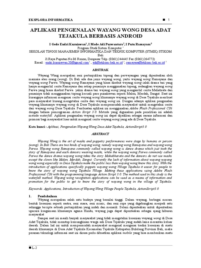 CONTOH JURNAL doc CONTOH JURNAL doc