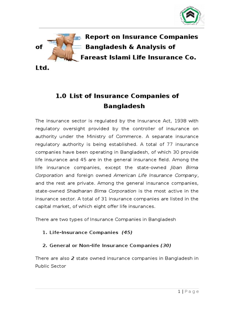 assignment on insurance in bangladesh