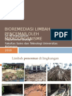 Bioremediasi Limbah Pencemar Oleh Mikroorganisme