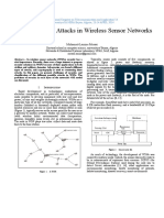 Classification of Attacks in Wireless Sensor Networks (WSNs