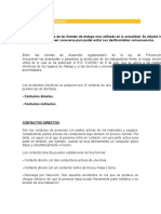 Factores de Riesgo Eléctricos