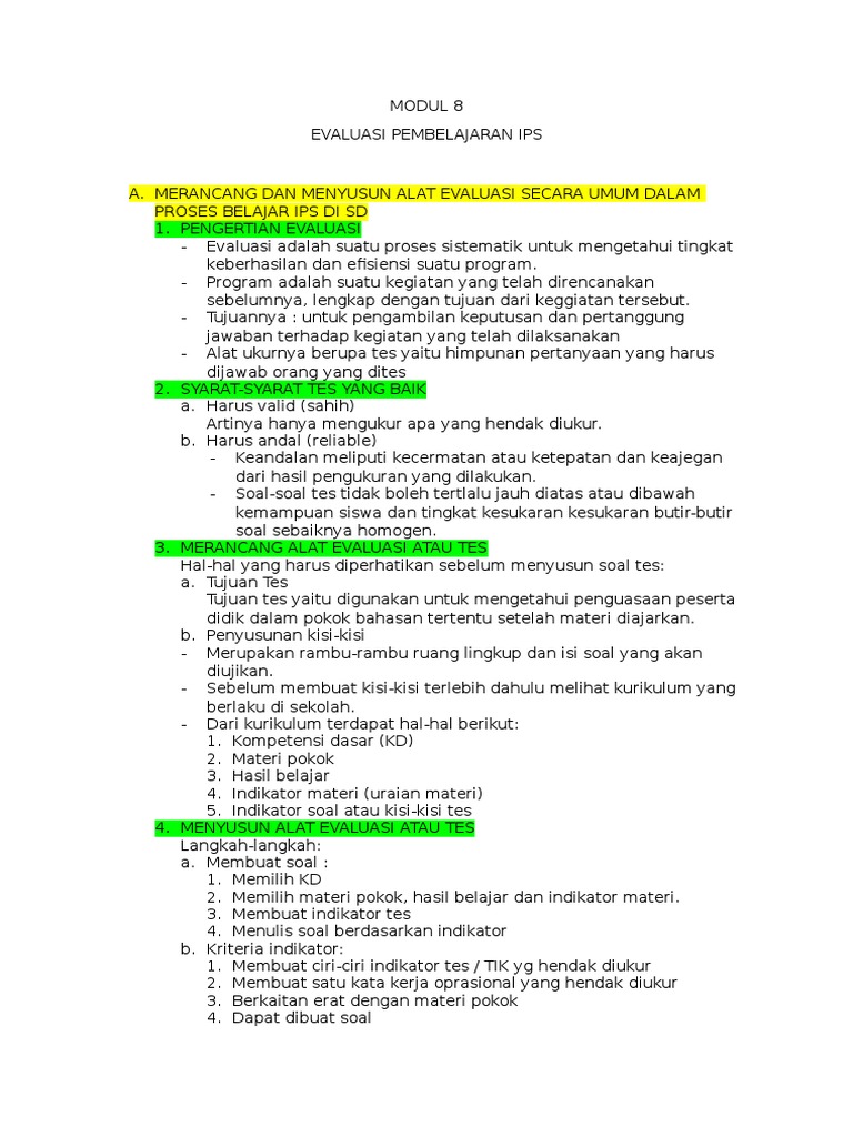 Modul 8 Ips
