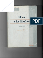 Texto 2 Gilson-El Ser y Los Filósofos