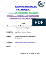 Practica N 2 Reconocimiento de Equipos y Maquinasa en El Laboratorio de Carnes Del Tecnologico.