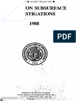 3-Subsurface Investigations AASHTO 1988 PDF