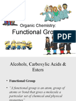 Organic Chemistry:: Functional Groups