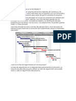 Qué Es Una Línea Base en El MS PROJECT